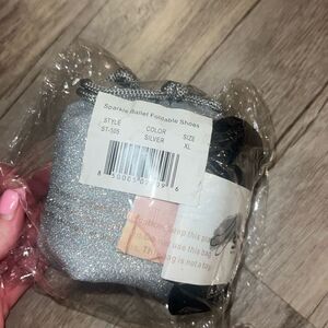 Sparkle Ballet Foldable shoes